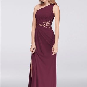 David’s Bridal bridesmaid dress